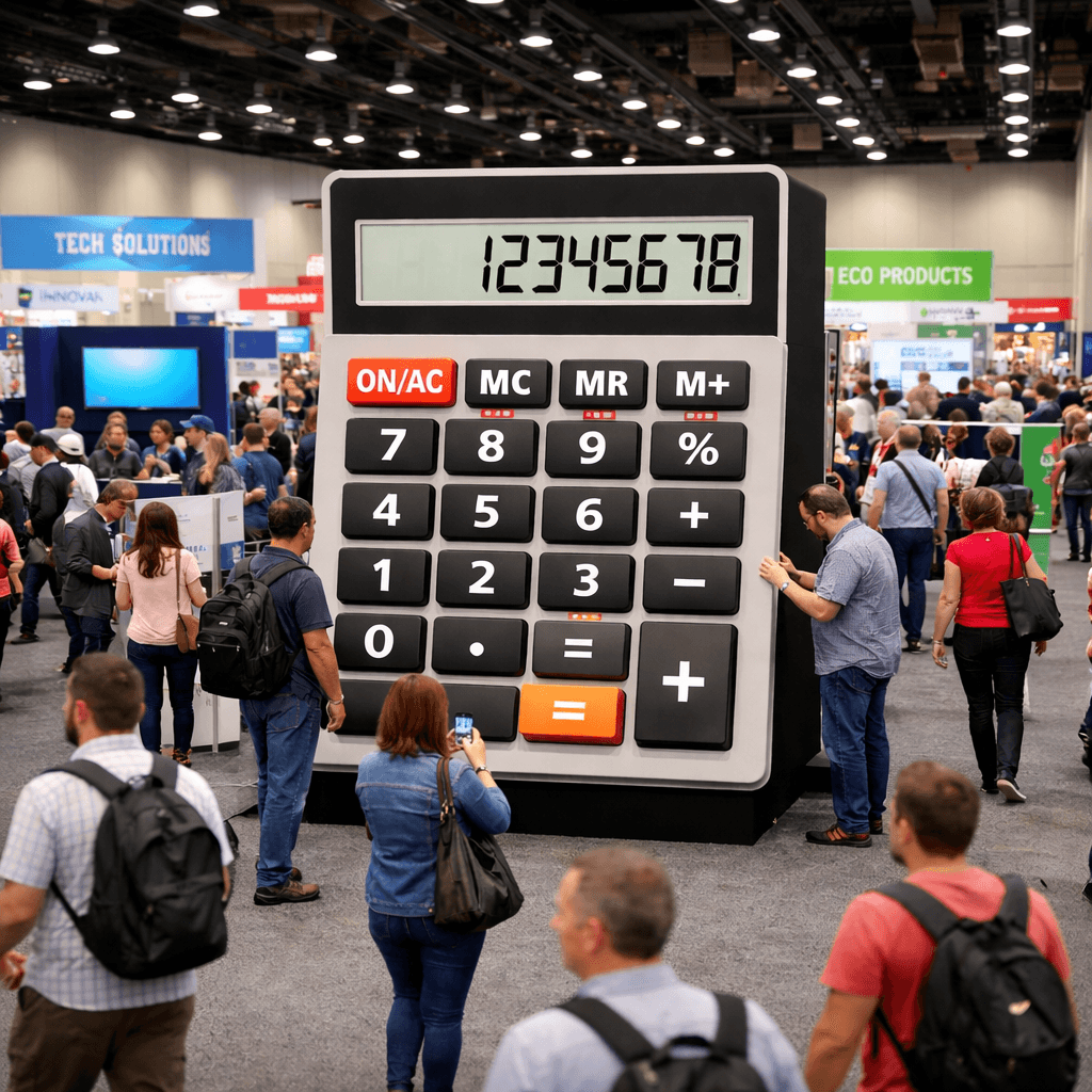 Booth Interaction Capacity Calculator for B2B Event Marketers